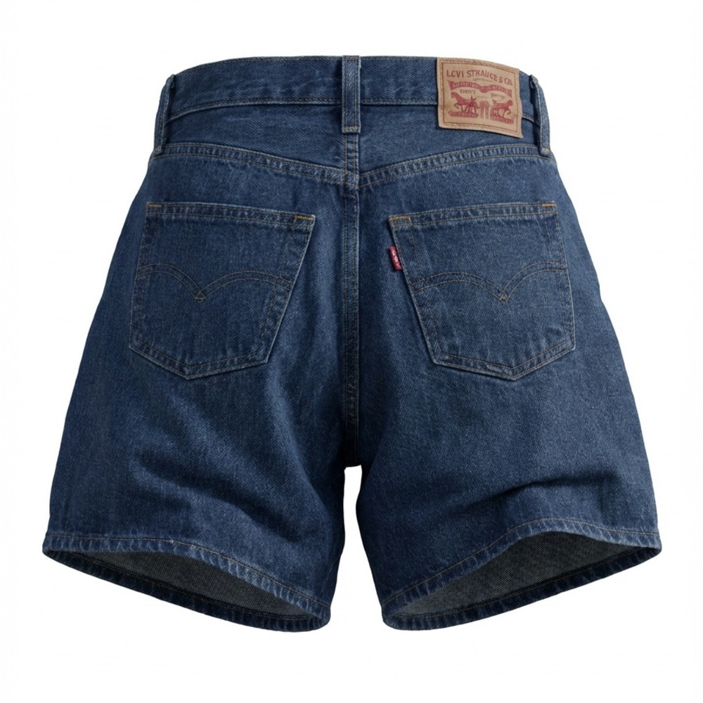 Levi's Women's Dark Blue Jean Shorts
